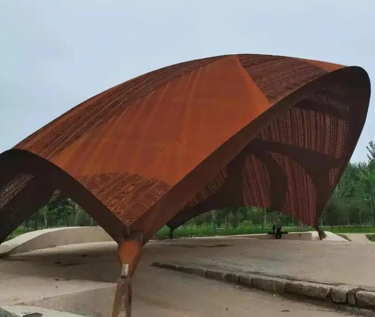 宝山耐候钢幕墙案例